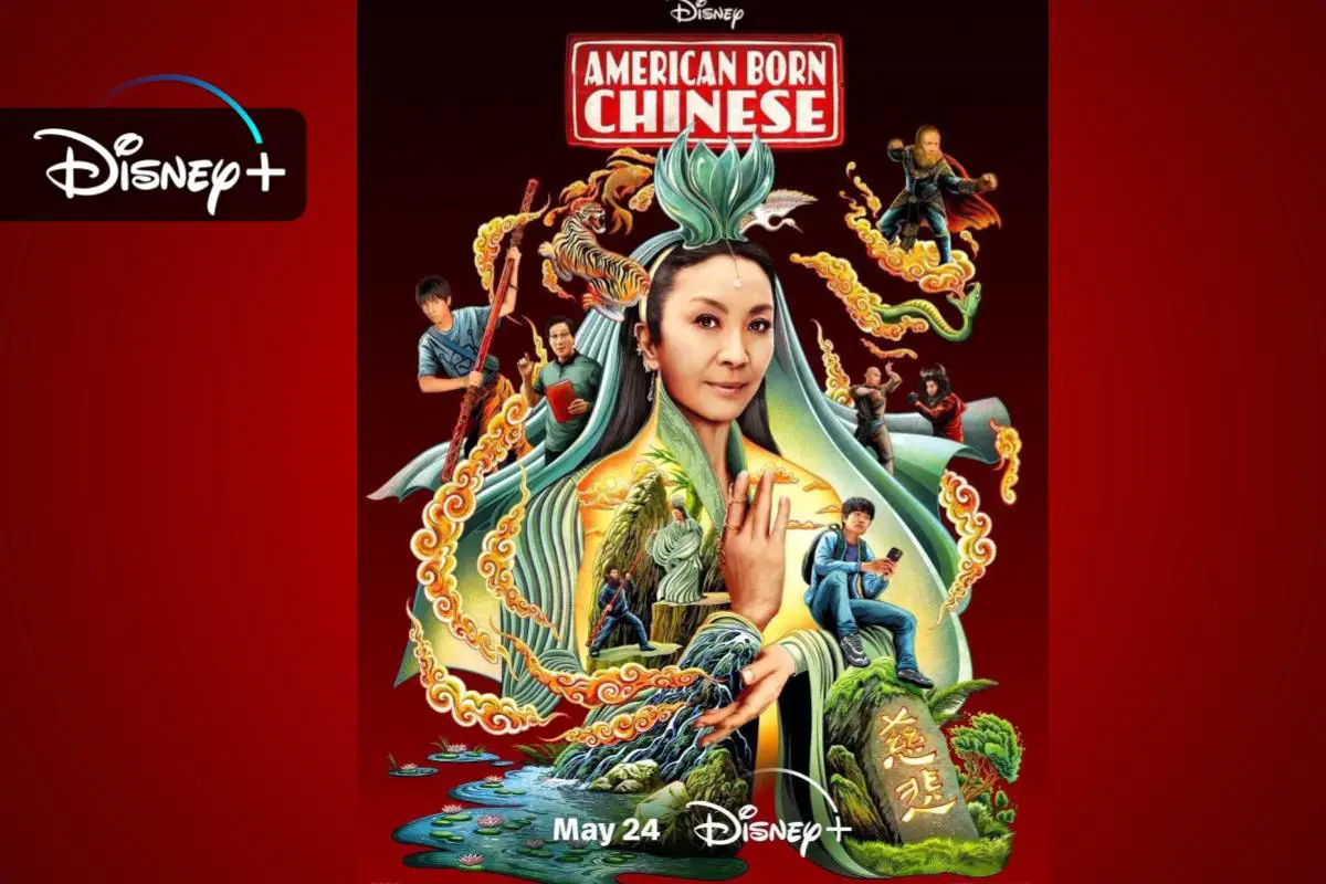 Nouvelles affiches pour la série American Born Chinese sur Disney+.